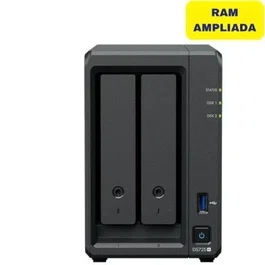 Synology DiskStation DS725+ NAS de 2 bahías con 16GB RAM, AMD Ryzen, puerto 2.5GbE, M.2 NVMe, expansible a 7 bahías, modelo DS725+/16G